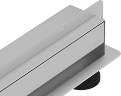 Mexen Flat Wall 2in1 linear wall drain 70 cm, Chrome - 1030070
