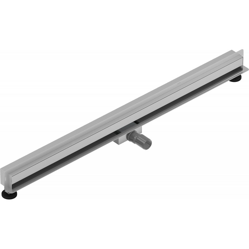 Mexen Flat Wall wall linear drain 2-in-1 110 cm, inox - 1030110
