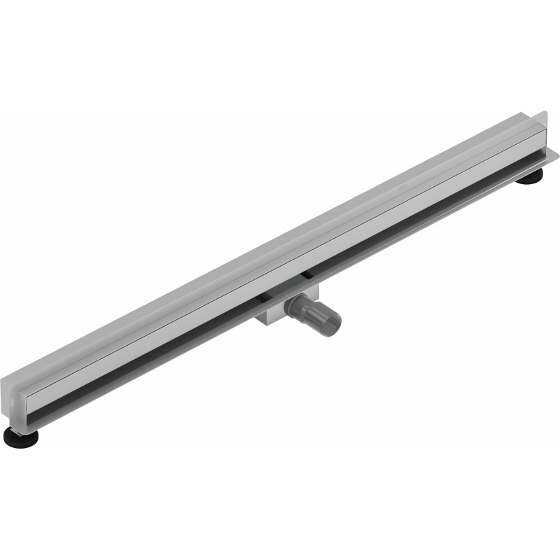 Mexen Flat Wall wall linear drain 2-in-1 120 cm, inox - 1030120