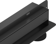 Mexen Flat Wall 2-in-1 Wall Linear Drain 60 cm, Black - 1730060