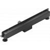 Mexen Flat Wall Linear Shower Drain 2-in-1 60 cm, Black - 1730060