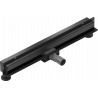 Mexen Flat Wall 2in1 linear wall drain 70 cm, Black - 1730070