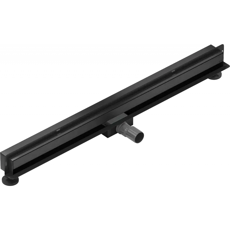 Mexen Flat Wall wall linear drain 2in1 80 cm, black - 1730080