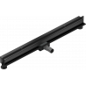 Mexen Flat Wall 2in1 linear wall drain 80 cm, Black - 1730080