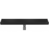 Mexen Flat Wall 2in1 linear wall drain 80 cm, Black - 1730080