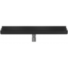 Mexen Flat Wall 2in1 linear wall drain 100 cm, Black - 1730100