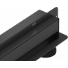 Mexen Flat Wall 2in1 linear wall drain 110 cm, Black - 1730110