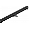 Mexen Flat Wall wall linear drain 2 in 1, 110 cm, black - 1730110