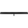 Mexen Flat Wall wall linear drain 2 in 1, 110 cm, black - 1730110