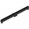 Mexen Flat Wall 2-in-1 Wall Linear Drain 120 cm, Black - 1730120