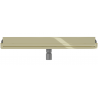 Mexen Flat Wall wall linear drain 2-in-1 70 cm, gold - 1530070