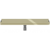 Mexen Flat Wall wall linear drain 2in1 70 cm, gold - 1530070