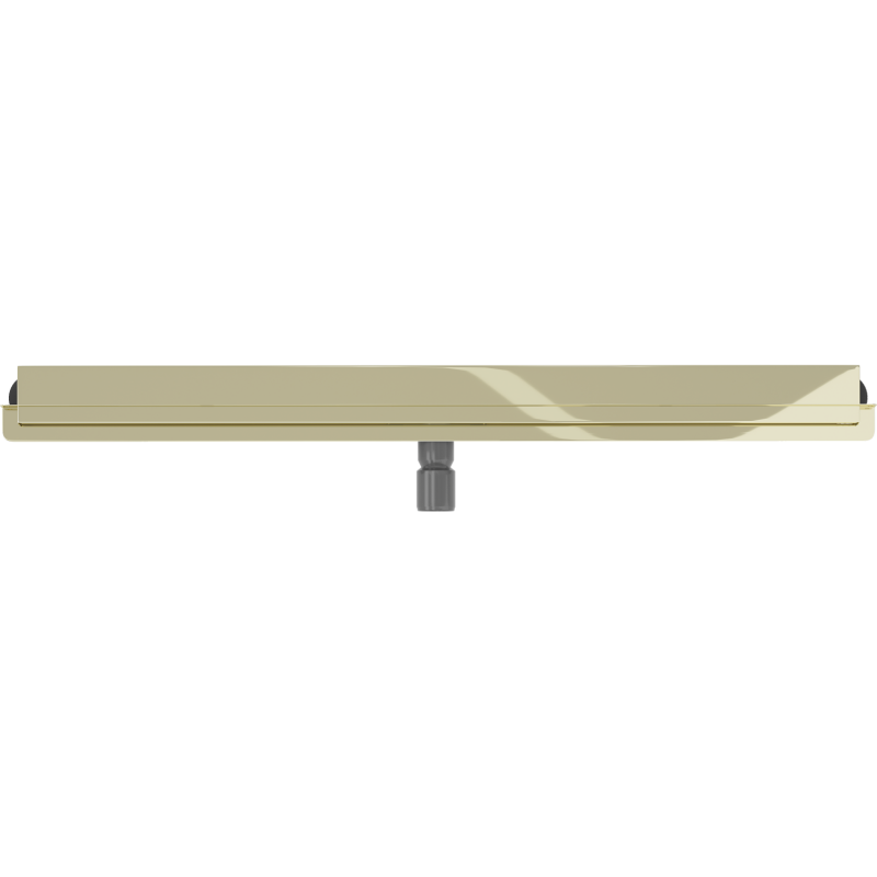 Mexen Flat Wall linear wall drain 2-in-1 80 cm, gold - 1530080