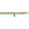 Mexen Flat Wall 2in1 linear wall drain 80 cm, Gold - 1530080