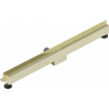 Mexen Flat Wall wall linear drain 2-in-1 90 cm, gold - 1530090