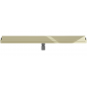 Mexen Flat Wall linear wall drain 2-in-1 100 cm, gold - 1530100