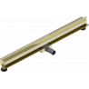 Mexen Flat Wall linear wall drain 2-in-1 100 cm, gold - 1530100