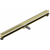 Mexen Flat Wall 2-in-1 Wall Linear Drain 110 cm, Gold - 1530110