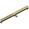 Mexen Flat Wall wall linear drain 2in1 110 cm, gold - 1530110