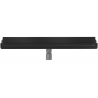 Mexen Flat Wall 2in1 linear wall drain 60 cm, Black - 1730060