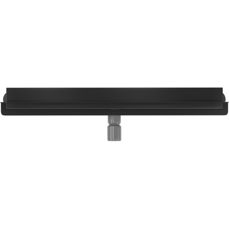 Mexen Flat Wall Linear Wall Drain 2-in-1 70 cm, Black - 1730070
