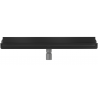 Mexen Flat Wall 2in1 linear wall drain 70 cm, Black - 1730070