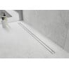 Mexen Flat 360° Slim swivel linear drain 60 cm, White - 1241060