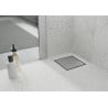 Mexen Flat-Q M13 square floor drain 15 x 15 cm, inox - 1010015