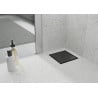 Mexen Flat-Q M13 floor drain square 12 x 12 cm, black - 1710012