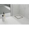 Mexen Flat square floor drain 15 x 15 cm, Gold - 1510015