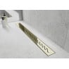 Mexen Flat M18 linear drain 60 cm, Gold - 1523060-15