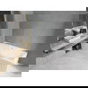 Mexen Felix 2-wing bathtub screen 100 x 140 cm, Transparent, Gold - 890-100-002-50-00