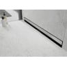Mexen Flat Wall 2in1 linear wall drain 100 cm, Black - 1730100