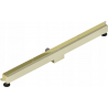 Mexen Flat Wall linear wall drain 2-in-1 120 cm, gold - 1530120
