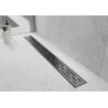 Mexen Flat M01 cover for linear drain 50 cm, black - 1720050
