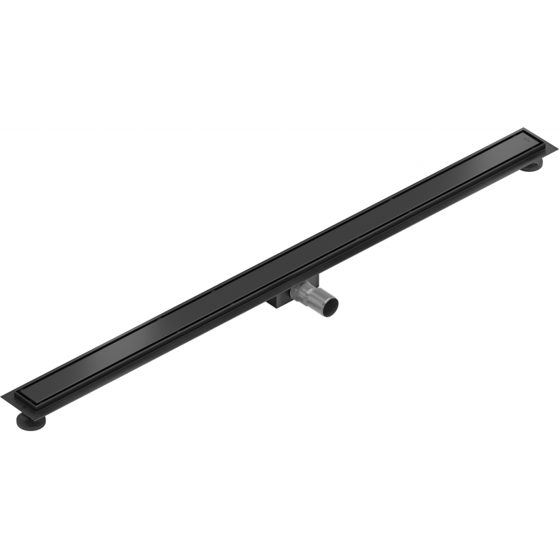 Mexen Flat M13 linear drain 2-in-1 130 cm, black - 1710130