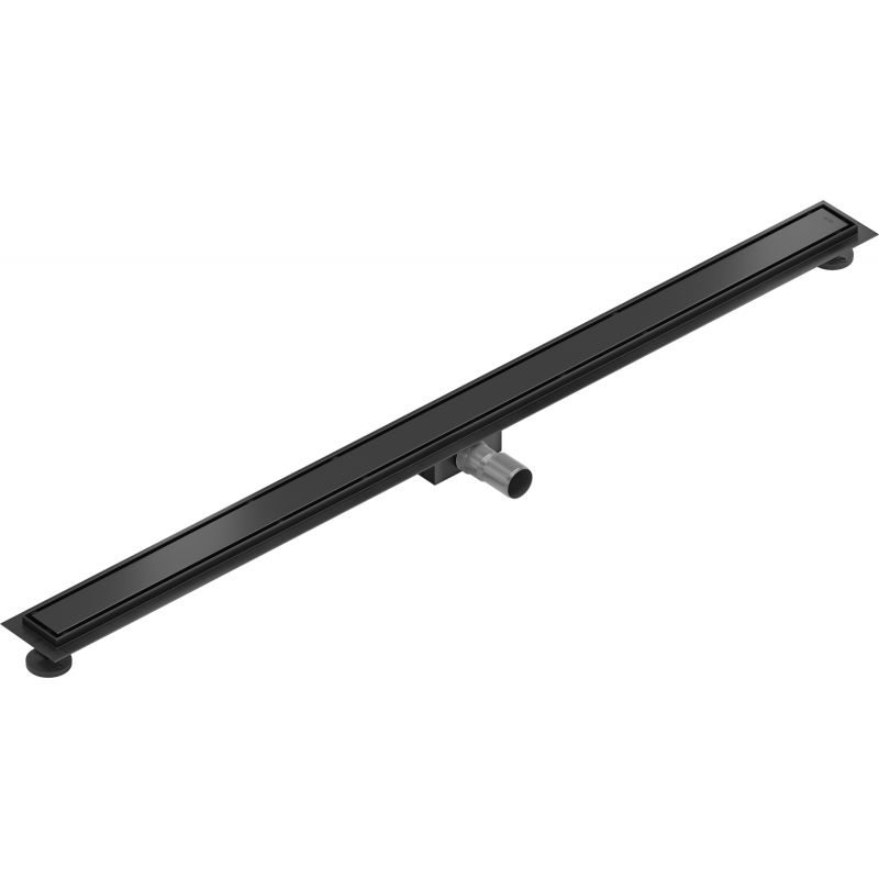 Mexen Flat M13 linear drain 2in1 140 cm, black - 1710140