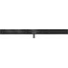Mexen Flat M13 linear drain 2in1 160 cm, black - 1710160
