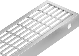 Mexen M33 linear drain cover 60 cm, Chrome - 1033060