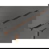 Mexen Kioto Walk-in Shower Wall 130 x 70 x 40 cm, Black Pattern, Rose Gold - 800-130-070-221-60-70-040