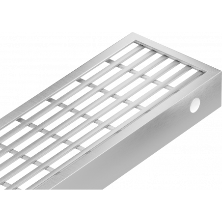 Mexen Flat M33 cover for linear drain 90 cm, inox - 1033090