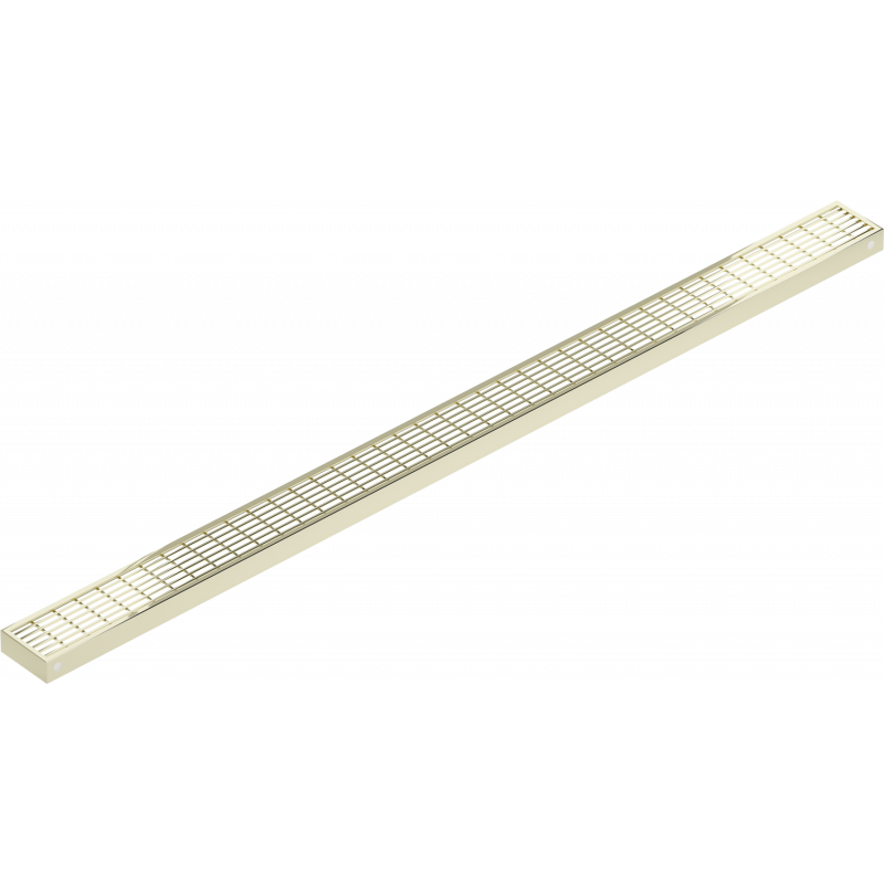 Mexen Flat M33 cover for linear drain 100 cm, gold - 15330100