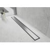 Mexen Flat 360° M13 2in1 swivel linear drain 80 cm, Chrome - 1010080-40