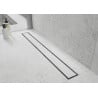 Mexen Flat 360° M13 2in1 swivel linear drain 80 cm, Chrome - 1010080-40