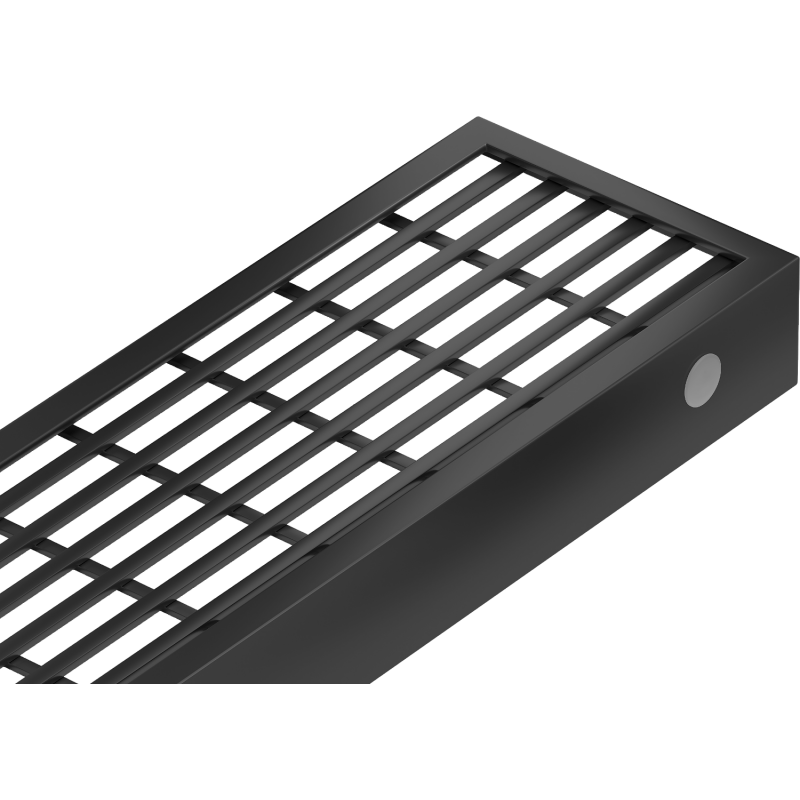 Mexen Flat M33 Cover for Linear Drain 80 cm, Black - 1733080