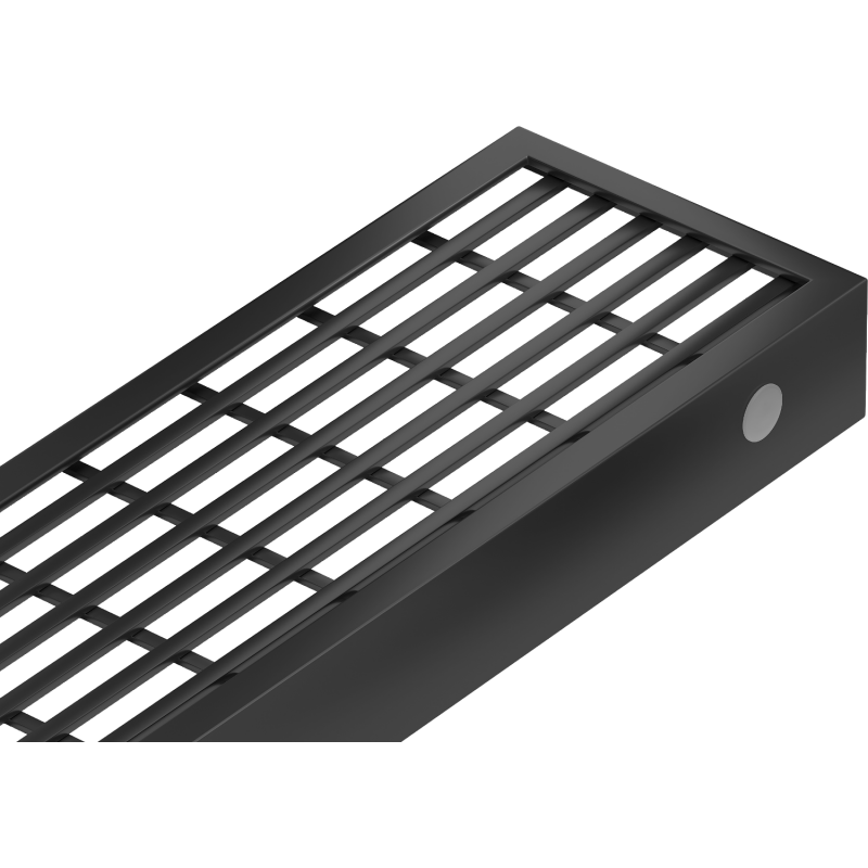 Mexen M33 cover for linear drain 100 cm, black - 17330100