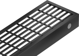 Mexen Flat M33 Cover for Linear Drain 100 cm, Black - 17330100