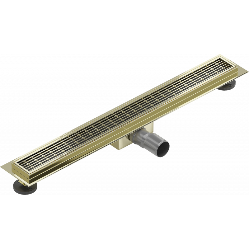 Mexen Flat M33 linear drain 50 cm, gold - 1533050-15