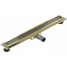 Mexen Flat M33 linear drain 60 cm, Gold - 1533060-15