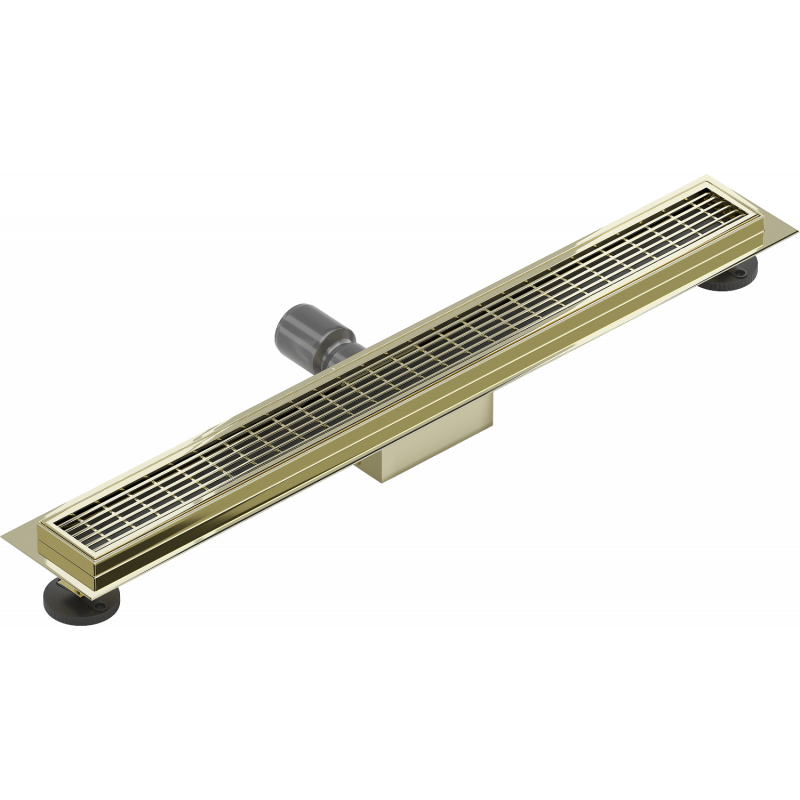 Mexen Flat M33 linear drain 60 cm, gold - 1533060-15